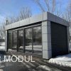 павильон торговый модульный артикул 500150 вид2 фасад