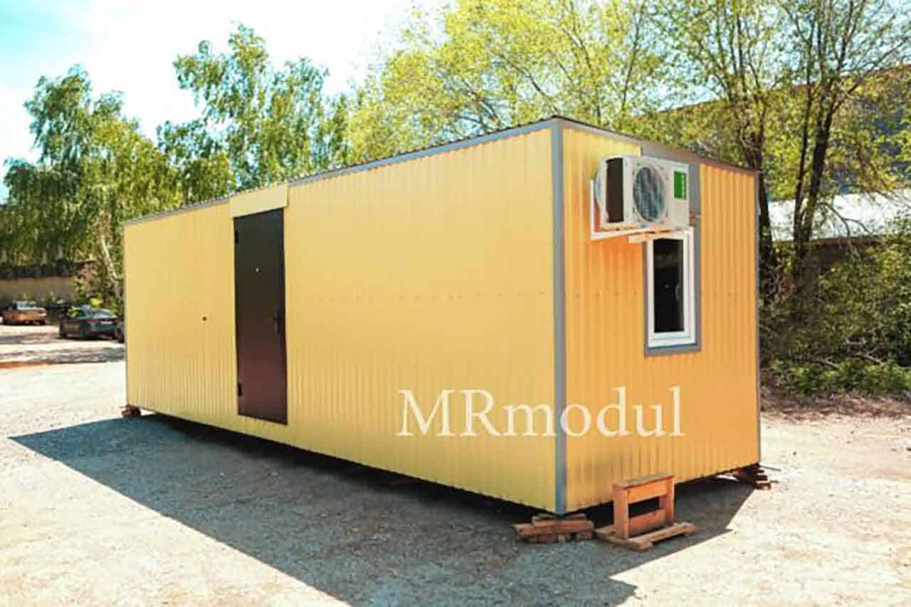 Жилой вагон для вахтовиков 1280х853px фасад вид1