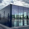 Быстровозводимое здание АЗС с панорамным остеклением вид 2 артикул 600150